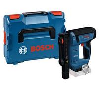 Holzhefter, modelo BOSCH GTH 18V-14, sistema L-BOXX, 18V, motor sin escobillas, grapas de 6-14 mm, sistema de masas contrarrotatorias
