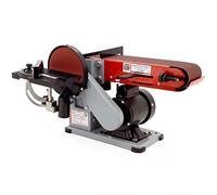 Holzmann Maschinen 1889855 BT46ECO_230V - Lijadora de banda y disco (350 W, 150 mm)