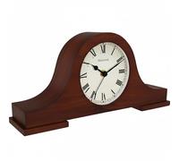 Holzwerk Madera Vintage Rustico Retro Reloj de Mesa Marrón Tradicional Reloj de Mesa Elegante Reloj de Mesa de Madera Sin Tictac Silencioso Números Romanos Números Reloj de Chimenea Salón Cocina Reloj