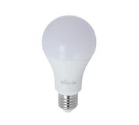 Hom-io | Bombilla LED Inteligente e27, WiFi-RGBW, 1055 lúmenes, Luz Regulable, Multicolor RGB y Blanco 2700K, Compatible con Alexa y Google Home