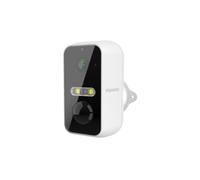 Hom-io | Cámara WiFi para Interior y Exterior con Batería, HOM-BATT-CAM, Cámara de Seguridad Smart WiFi de 2MP, Sensor PIR, Vigilancia con Ángulo de Visión de 130°
