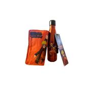 Homadict Naruto - Pack Botella isotérmica + protección manga - Caja decorativa estilo manga - Licencia oficial