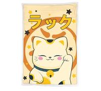 Homadict Sherpa Maneki-Neko - Manta (100 x 150 cm, con Licencia Oficial