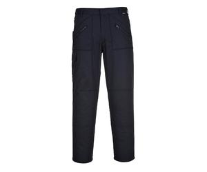 Hombre Acción Pantalones Rodillera Bolsillos con Cremallera Cargo Portwest Ropa