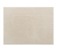 HOMCOM Alfombra Salón 160x230 cm Lavable en Lavadora Pelo Largo Estilo Moderno Tapete para Sala de Estar Dormitorio Crema