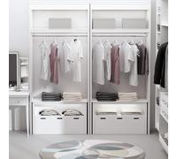 HOMCOM Aparador Salón Dormitorio con 3 Cajones Estantes Abiertos 102x33x61,5 cm