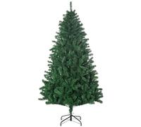 HOMCOM Árbol de Navidad 180cm Artificial Árboles Decoración Navideña con 1492 Ramas Soporte Metal Aosom España