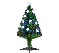 HOMCOM Árbol de Navidad 90cm Artificial Árbol de Pino 90 Ramas Verde