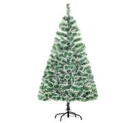 HOMCOM Árbol de Navidad Artificial 150 cm con 416 Ramas Hojas de PET y Soporte de Metal Decoración Navideña Ø75x150 cm Verde Aosom España