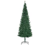 HOMCOM Árbol de Navidad Artificial 210 cm con 631 Puntas Decoración Navideña para Interiores Fácil de Montar Verde Aosom España