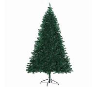HOMCOM Árbol de Navidad Grande Ф102x180cm verde Arból Artificial para Decoración Navidad con Soporte Metálico y 1000 Ramas Aosom España