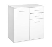 HomCom Armario aparador multiusos con puertas y cajones 71x35x76 cm