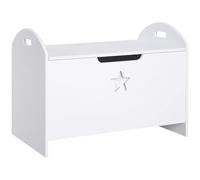 HOMCOM Baúl de Almacenaje Organizador de Juguete de Niño Diseño con Seguridad Amplio Espacio 62x40x46.5cm 11kg Aosom España