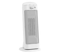 Calefactor Eléctrico Bajo Consumo 2000W con 4 Modos Termostato Regulable Protección contra Vuelcos y Sobrecalentamiento BLANCO