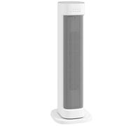 Calefactor Eléctrico Bajo Consumo 2000W con 3 Modos Termostato Regulable Protección contra Vuelcos y Sobrecalentamiento BLANCO