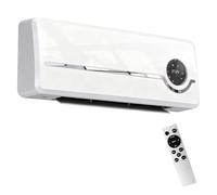 HOMCOM Calefactor Eléctrico Bajo Consumo Cerámico de Pared 2000W 3 Modos