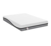 HOMCOM Colchón 140x200cm H3 firmeza media 20 cm de altura Ergonómico, Transpirable de espuma viscoelástica con gel, Öko-Tex & CertiPUR