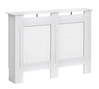 HOMCOM Cubierta para Radiador de Madera Elegante y Moderno 111,5x19x82cm