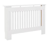 HOMCOM Cubre Radiador Cubierta de Radiador para Radiador Diseño Moderno MDF 112x19x81cm