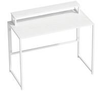 HOMCOM Escritorio Plegable Mesa de Ordenador con Soporte para Monitor para Despacho 100 x 48 x 87,5 cm Aosom España