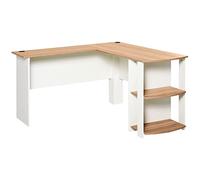HOMCOM Mesa de Ordenador PC Escritorio Oficina Hogar Esquinera Forma L Madera
