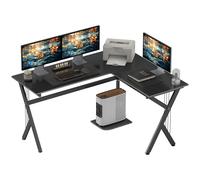 HOMCOM Mesa de Ordenador PC Mesa Esquinera de Oficina Escuela Hogar