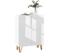 HOMCOM Mueble Zapatero para 15-20 Pares de Zapatos 72x31,5x95 cm Blanco