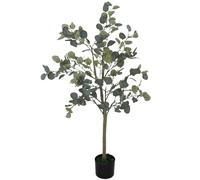 HOMCOM Planta Artificial Decorativa Grande 150 cm para Interior Verde
