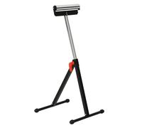 HOMCOM Soporte de Rodillo Plegable y Ajustable 68-110 cm con Manivela de Bloqueo