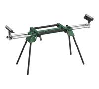 HOMCOM Soporte de Sierra Ingletadora Plegable 2 Rodillos de Apoyo