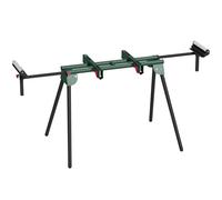 HOMCOM Soporte Sierra Ingletadora Universal con Rodillos Extensibles 94-195 cm Ajustable y Plegable Carga 150 kg Verde Aosom España