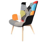 Home Deco Factory Butaca Helsinki Patchwork