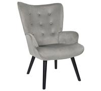 Home Deco Factory Butaca-sillón Giulia Gris