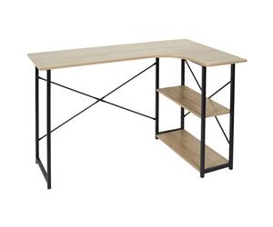 Home Deco Factory Escritorio Esquinero Job Negro
