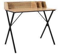 Home Deco Factory Escritorio Klaus de Madera y Hierro