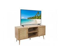 HOME DECO FACTORY - HD7457, Mueble para TV Bali en Madera Marrón, Diseñado para Organizar Objetos, Diseño Moderno y Funcional, Ideal para tu Hogar - Estándar, Marrón