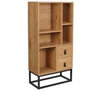 Home Deco Factory Librería con Cajones Abbott