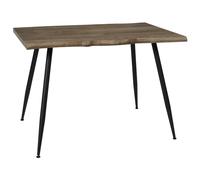 Home Deco Factory Mesa de Comedor Rústica 110x75 cm