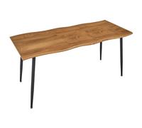 Mesa extensible abbot 120/160x70x75cm madera