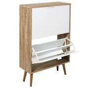 Home Deco Factory Mueble Zapatero 2 Puertas Bicolor