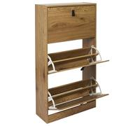Home Deco Factory Mueble Zapatero 3 Puerta Abbot