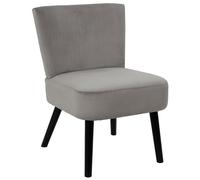 Home Deco Factory Silla Butaca Gris Giulia