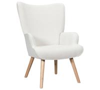 Home Deco Factory Sillón Rizo Rhea Blanco