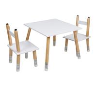 Home Deco Kids Mesa con 2 Sillas Infantil Lápiz