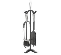 Home Discount Juego de Accesorios de 5 Piezas, Color Negro y níquel, Marca