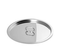 HOME Ecopoint Tapa de 18 cm, Metal, Acero, 19x19x4 cm