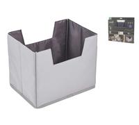 Home Organizador Plegable Gris Caja Salvaspacio 31,5x23x26,5 cm