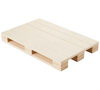 Home Palet, Tabla de Cortar de Madera de 30 x 20 cm