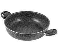 HOME Stone Sartén Antiadherente con 2 Asas, Antracita, 22 Cm, Pietra