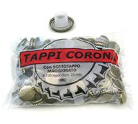Home Tapón Corona, Unknown, Acero, marrón, 1 Unidad